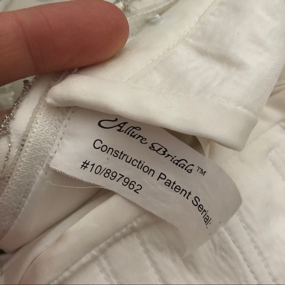 Allure Bridal A-line Strapless Sweetheart Beaded - Picture 13 of 16